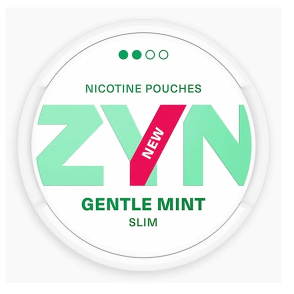 ZYN Gentle Mint Slim Nicotine Pouches (20pcs/Can) | Premium Vapes shop UAE