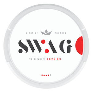 Swag Fresh Red Ultra Strong 25MG/G Nicotine Pouches (20pcs/Can) | Premium Vapes shop UAE