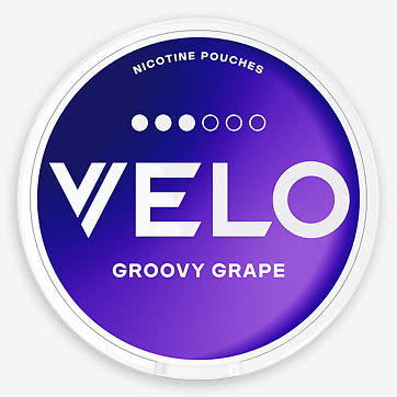 Velo Purple Grape (Groovy Grape) Nicotine Pouches (20pcs/Can) | Premium Vapes shop UAE