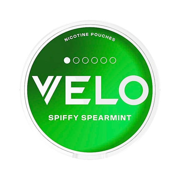 Velo Mini Bright Spearmint (Spiffy Spearmint) Nicotine Pouches (20pcs/Can) | Premium Vapes shop UAE