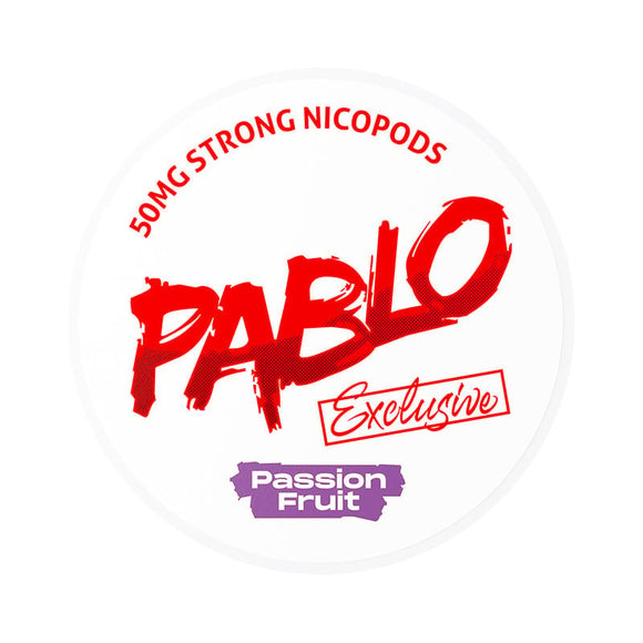 Pablo Exclusive Passion Fruit Nicotine Pouches (20pcs/Can) | Premium Vapes shop UAE