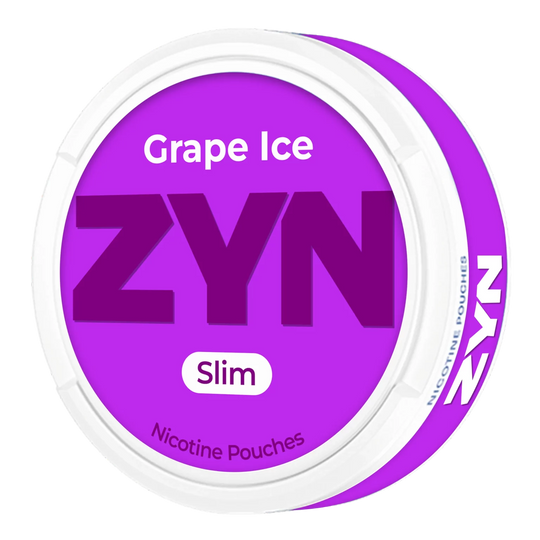 ZYN Grape Ice Slim Nicotine Pouches (20pcs/Can) | Premium Vapes shop UAE