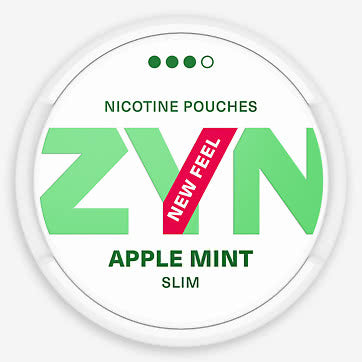 ZYN Apple Mint Slim Strong Nicotine Pouches (20pcs/Can) | Premium Vapes shop UAE