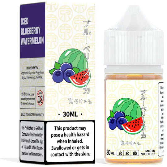 Tokyo Iced Blueberry Watermelon Salt 30ml | Premium Vapes shop UAE