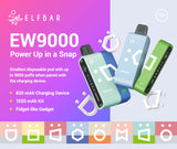 Elf Bar EW9000 Disposable Vape (5% Nicotine) | Premium Vapes shop UAE
