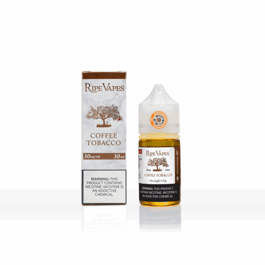 Coffee Tobacco Salt - Ripe Vapes 30mg 50mg nicotine strength | Premium Vapes shop in UAE