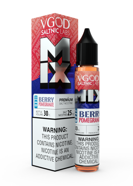 VGOD Iced Berry Pomegranate Salts | Juicy Tart and ultra-smooth Premium Vapes shop UAE