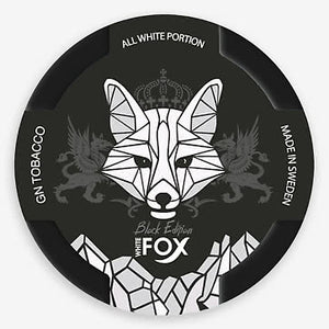 White Fox Black Nicotine Pouches (20pcs/Can) | Premium Vapes shop UAE