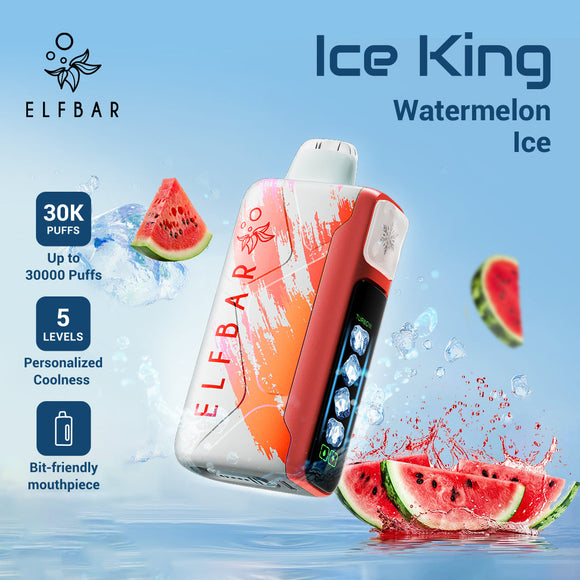 Elf Bar Ice King Disposable Vape 30000 Puffs (5% Nicotine) | Premium Vapes shop UAE