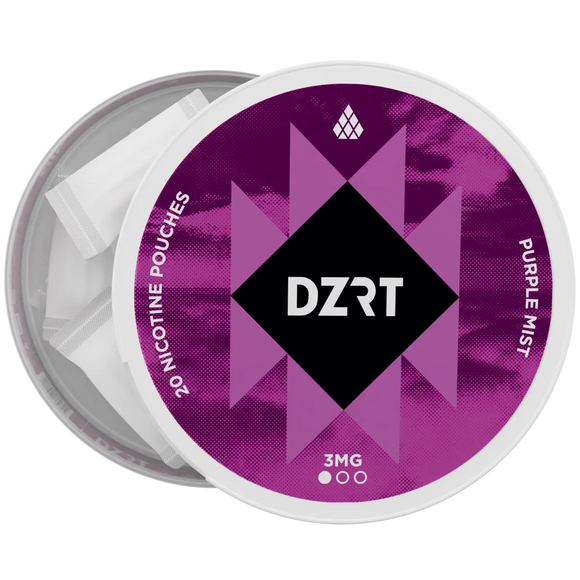 DZRT Purple Mist Nicotine Pouches (20pcs/Can) | Premium Vapes shop UAE
