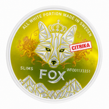 White Fox Citrika Nicotine Pouches (20pcs/Can)