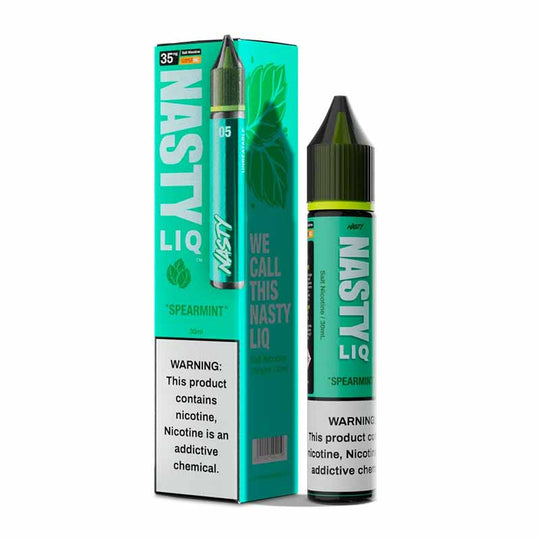 Nasty LIQ - Spearmint Salt | Low-wattage pod systems, starter kits, and MTL Premium Vapes shop UAE