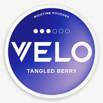 Velo Blue Raspberry (Tangled Berry) Nicotine Pouches (20pcs/Can) | Premium Vapes shop UAE