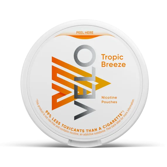Velo Tropical Mango (Tropic Breeze) Nicotine Pouches (20pcss/Can) | Premium Vapes shop UAE
