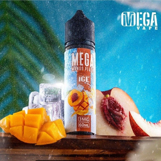 Mega Mango Peach Ice Eliquid - Grand Eliquid | Premium Vapes shop UAE