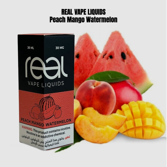 Peach Mango Watermelon Salts - Real Vapes Liquids | Premium Vapes shop UAE