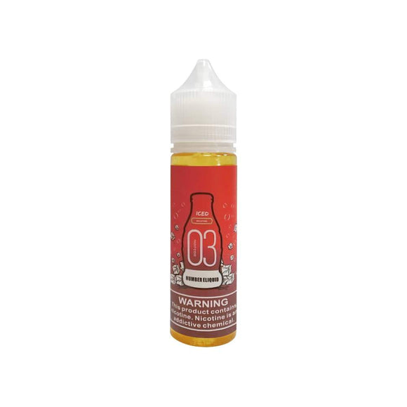 Numbers E-liquid - Number 3 Frost Coke | Premium Vapes shop UAE