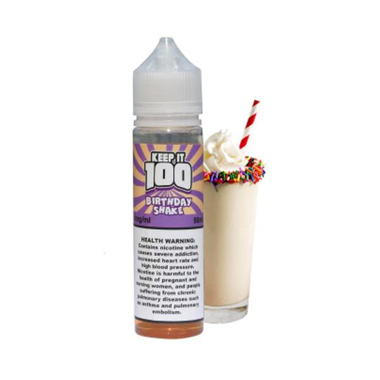 Keep It 100 - Birthday Shake Eliquid | Premium Vapes shop UAE