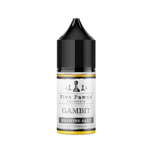 Gambit Eliquid Salt 30ml - Five Pawns premium vapes uae