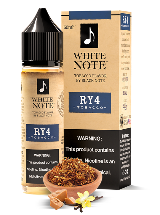 RY4 - WHITE NOTE | 60 ML E-LIQUID premium vapes shop uae