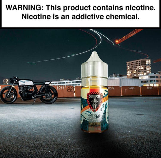 Salty Bastard Tangarine Salt Nic by Cafe Racer | Premium Vapes UAE