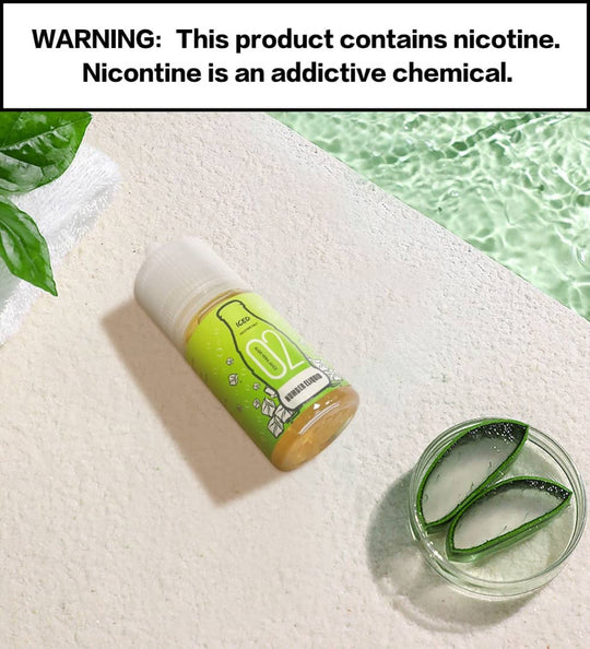 Numbers E-liquid - Number 2 Aloe Vera Juice SaltNic 30ml / 35mg,30ml / 50mg | Premium Vapes shop UAE