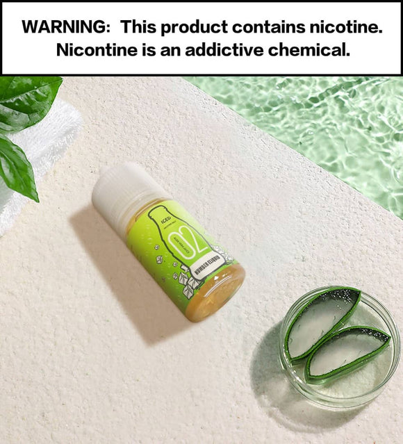 Numbers E-liquid - Number 2 Aloe Vera Juice SaltNic 30ml / 35mg,30ml / 50mg | Premium Vapes shop UAE